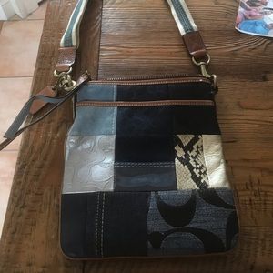 Coach cross body purse